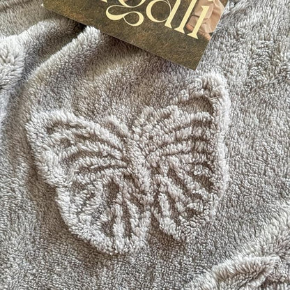 Blanket Velvet Jacquard Butterfly