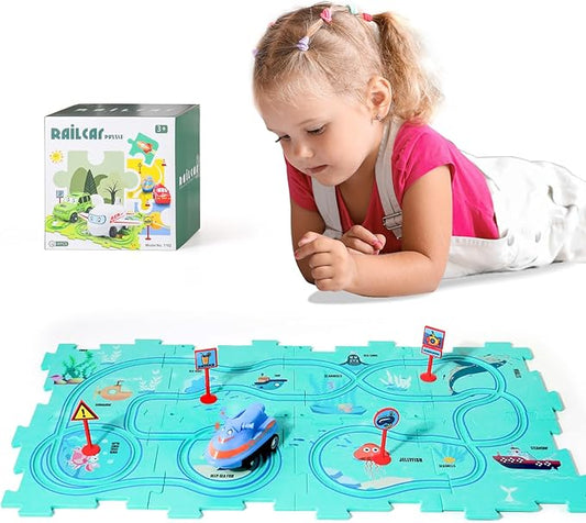 Kids Logic Puzzle & Race Track