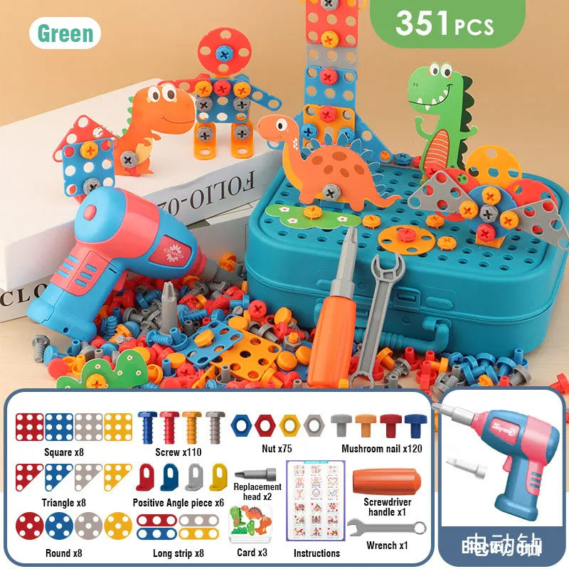 Kids Electric Drill Toy Set