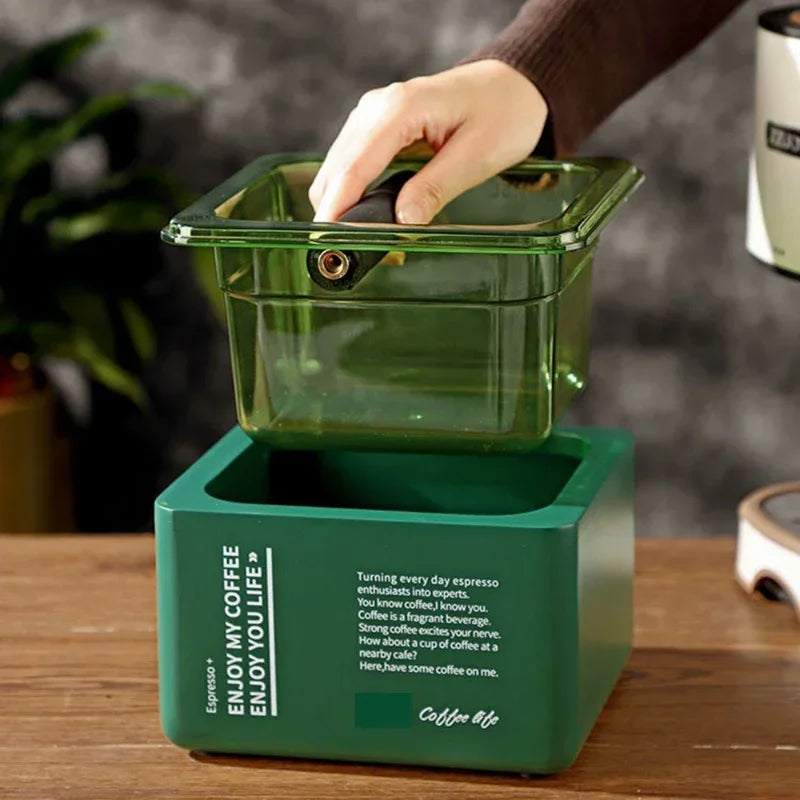 Barista's Grounds Residue Storage Bin