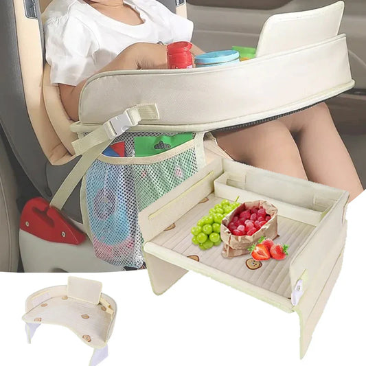 Waterproof Portable Car Seat Tray for Kids