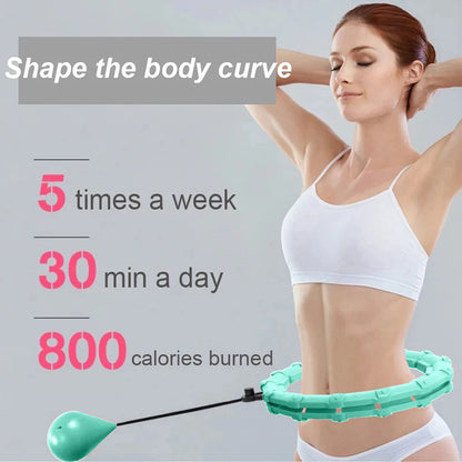 Adjustable Weighted Hula Hoop