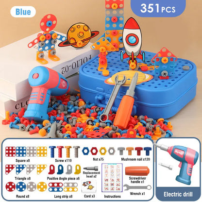 Kids Electric Drill Toy Set