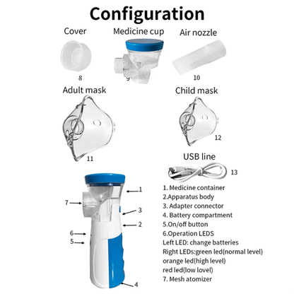 Portable Ultrasonic Nebulizer