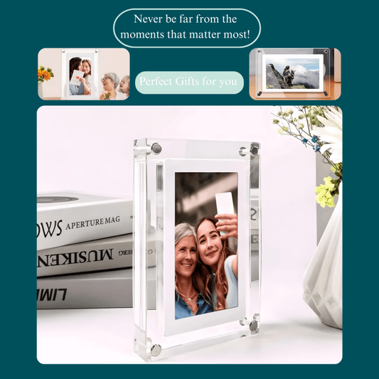 Transparent Acrylic Digital Photo Frame