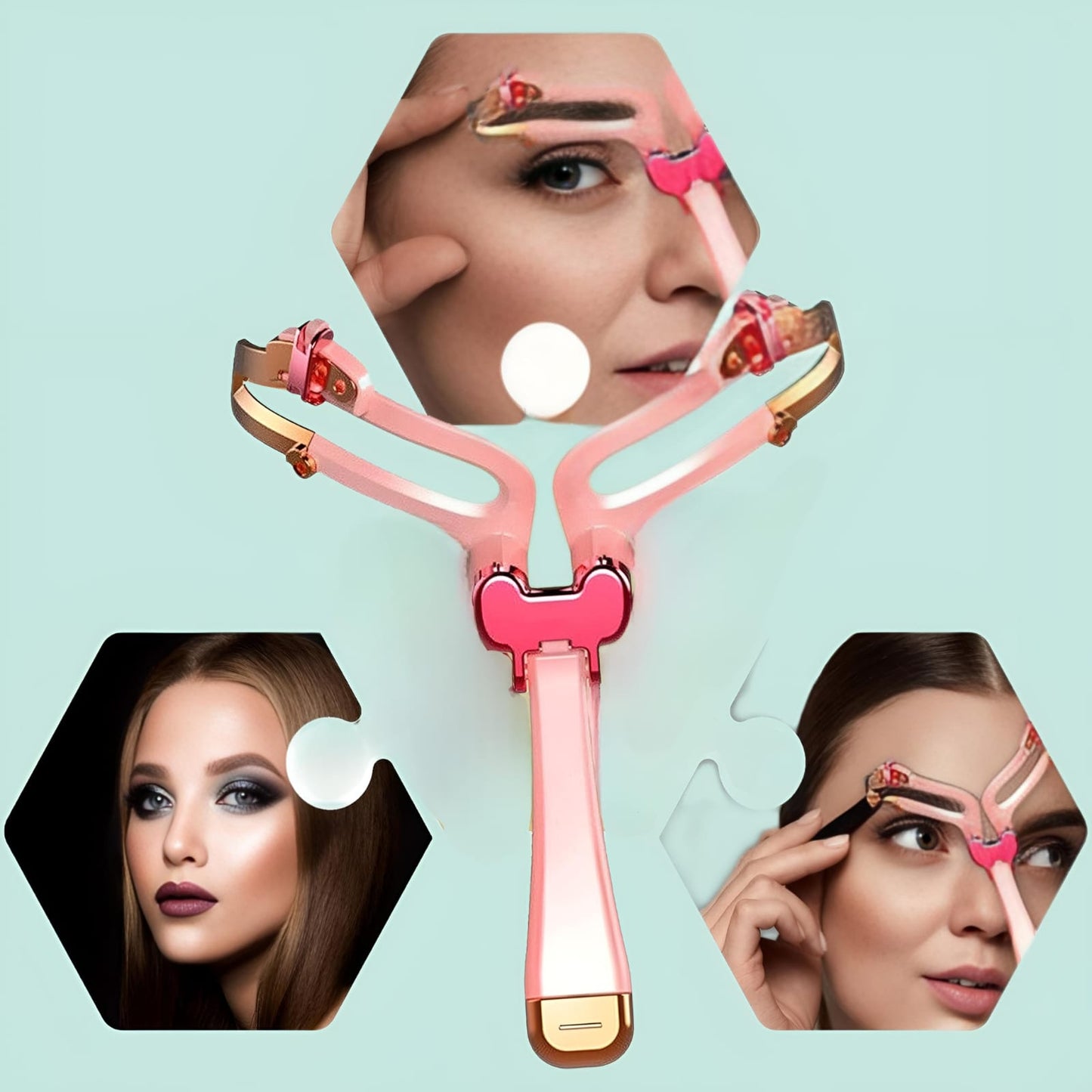 Adjustable Symmetrical Eyebrow Template